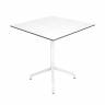 Стол складной квадратный Frasca Mini 70*70, белый (база + столешница)