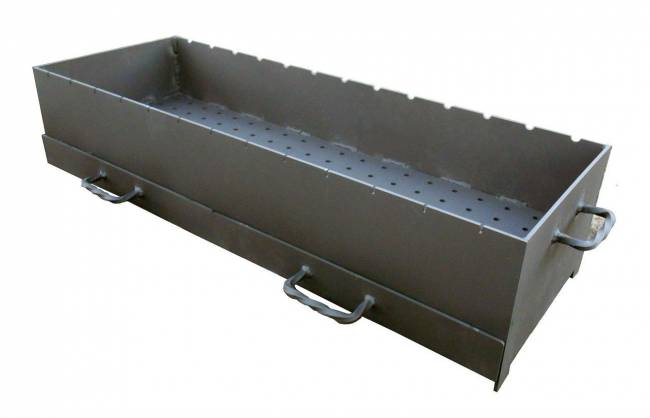 Мангал для дачи с крышей мм-26