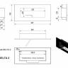 Биокамин Kratki DELTA 2 TUV QUBE(400*900)