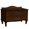 Тумбочка Джульетта широкая 2 ящика орех Л Тумбочка Джульетта широкая 2 ящика орех Л