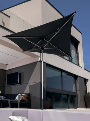 Зонт-парусник 2.9х2.9 м Vela Titanium титан, антрацит 2900х2900 мм Зонт-парусник 2.9х2.9 м Vela Titanium титан, антрацит 2900х2900 мм