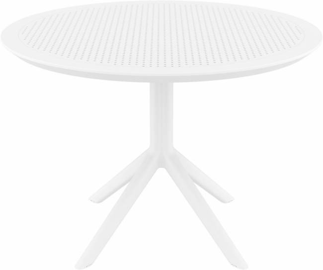 Стол пластиковый Sky Table Ø105 белый Ø1050х740 мм