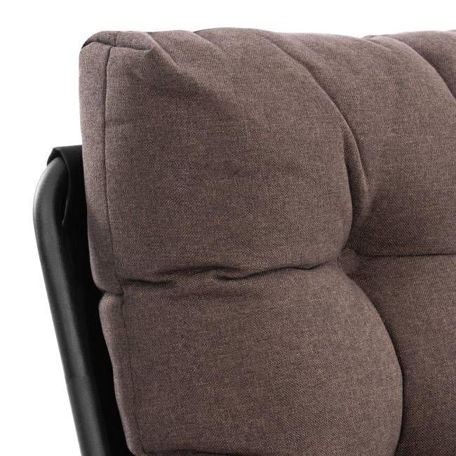 Диван Ergo/Эрго рогожка, коричневый, 3М7-147 коричневый рогожка