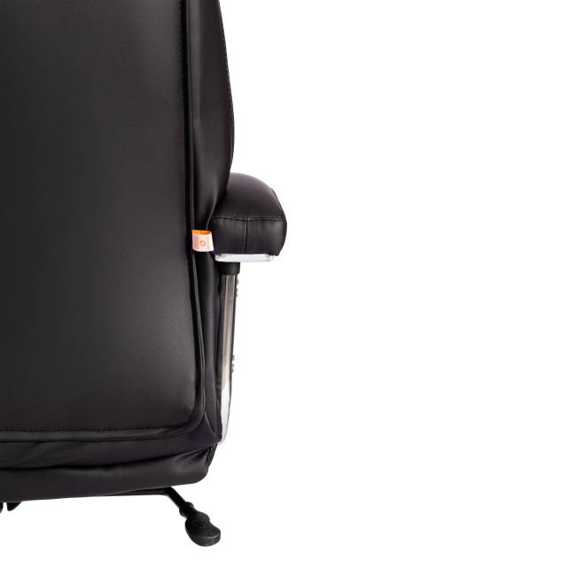 Кресло Trust (max) кож/зам, черный/черный стеганный/черный, 36-6/36-6/36-6/06 черный/черный стеганный/черный кож/зам