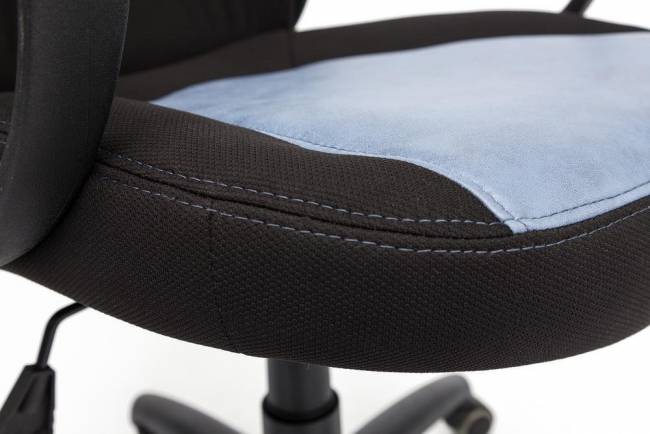 Кресло офисное «Alien» (Искусств. коричневая кожа + искусств. голубая кожа) Кресло офисное «Alien» (Искусств. коричневая кожа + искусств. голубая кожа)