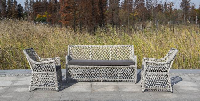 "Латте" плетеное кресло из искусственного ротанга, цвет бежевый "Латте" плетеное кресло из искусственного ротанга, цвет бежевый