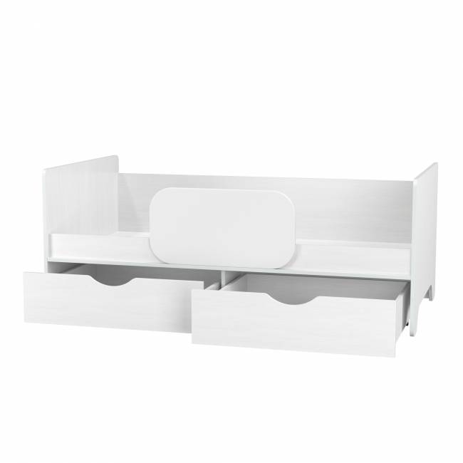 Кровать с ящиками Уна 11.22 цвет белый Кровать с ящиками Уна 11.22 цвет белый