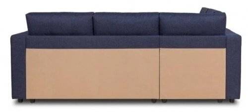 Угловой диван-кровать "Стаберг" (синий)