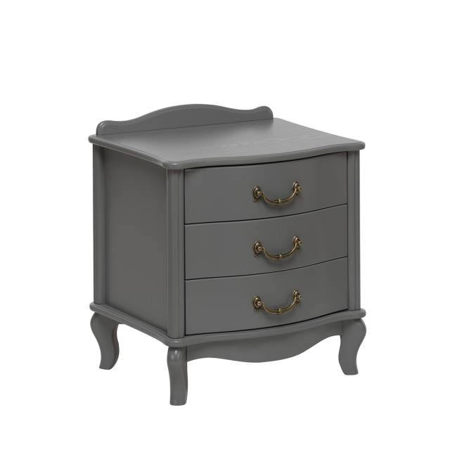 Тумба прикроватная Leset "Джульетта" (3 ящ.) Серый ясень