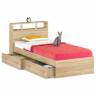 Кровать с ящиками Камелия 900 цвет дуб сонома