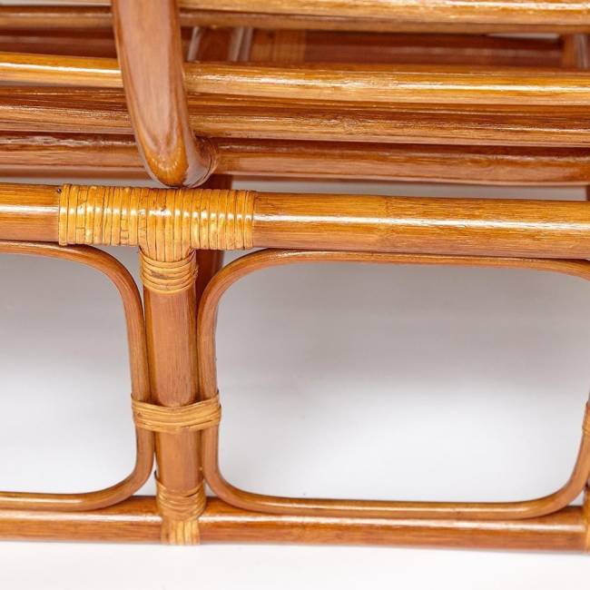 Диван MAMASAN/МАМАСАН 23/02 W /с подушкой/ подушка 182х119 см, 169х102х80 см, Cognac (коньяк), ткань, Старт Cognac (коньяк)