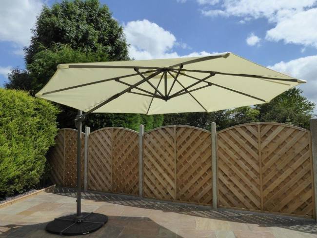 Садовый зонт Garden Way А002-3500, беж