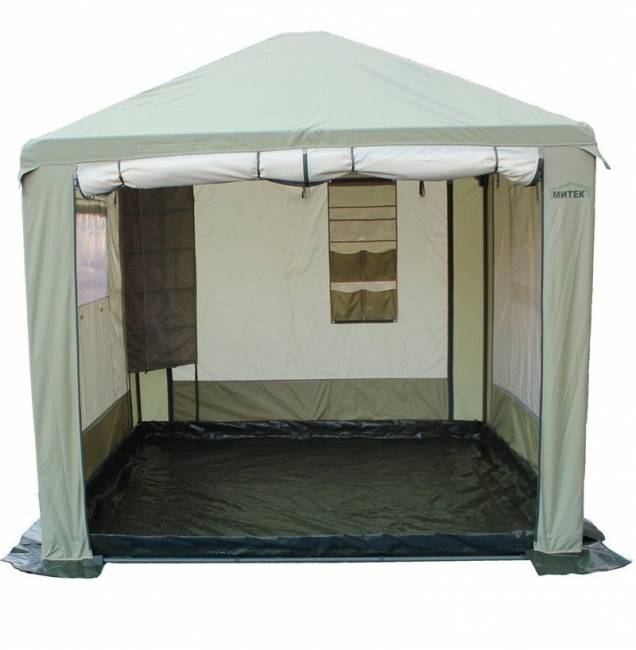 Шатер Митек ПИКНИК-ЛЮКС 3х3 м со стенками (2 места) Шатер Митек ПИКНИК-ЛЮКС 3х3 м со стенками (2 места)