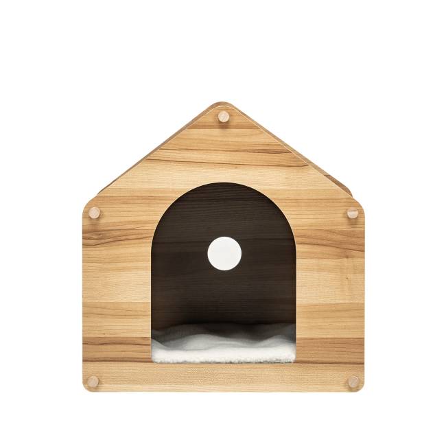 Домик для животных Leset Клеш Натуральное дерево Бежевый