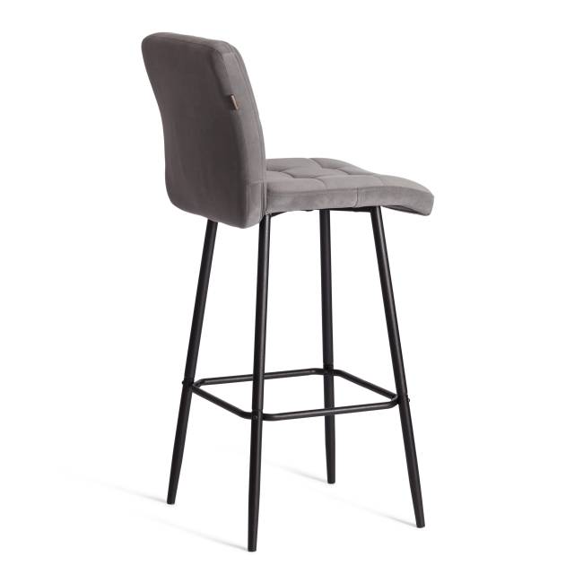 Барный стул Medeo/Медео велюр, серый, 29, 45х56х113 см серый велюр Барный стул Medeo/Медео велюр, серый, 29, 45х56х113 см серый велюр