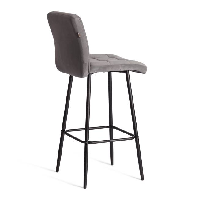 Барный стул Medeo/Медео велюр, серый, 29, 45х56х113 см серый велюр Барный стул Medeo/Медео велюр, серый, 29, 45х56х113 см серый велюр