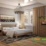 Кровать Rino 1800 х 2000 дуб, без покраски