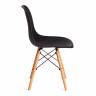 Стул CINDY (EAMES) (mod. 1801) дерево бук/металл/сиденье пластик, 45x51x82 см, Black (черный) (Комплект из 4 шт.) черный дерево бук/металл/сиденье пластик