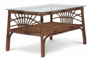 Столик кофейный Secret De Maison Kavanto  натуральный ротанг, 83*53*47 см, коричневый античный / Brown Antique коричневый античный / Brown Antique натуральный ротанг