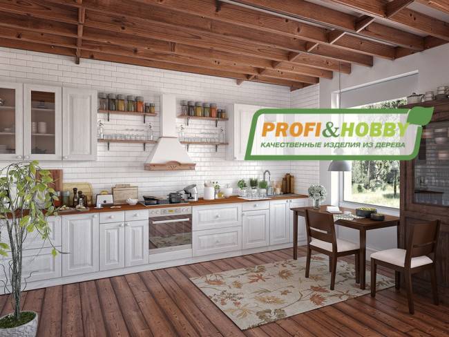 Шкаф навесной 300 х 300 х 900 филенка, сосна, без покраски