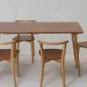 Стол Монте 120 натур со стульями Франк натур Стол Монте 120 натур со стульями Франк натур