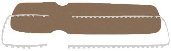 Ремкомплект к лежаку Ricambio Alfa-Omega белый, тортора Ремкомплект к лежаку Ricambio Alfa-Omega белый, тортора