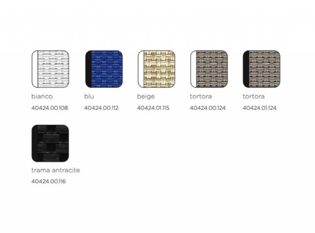 Ремкомплект к лежаку Ricambio Alfa-Omega черный, синий