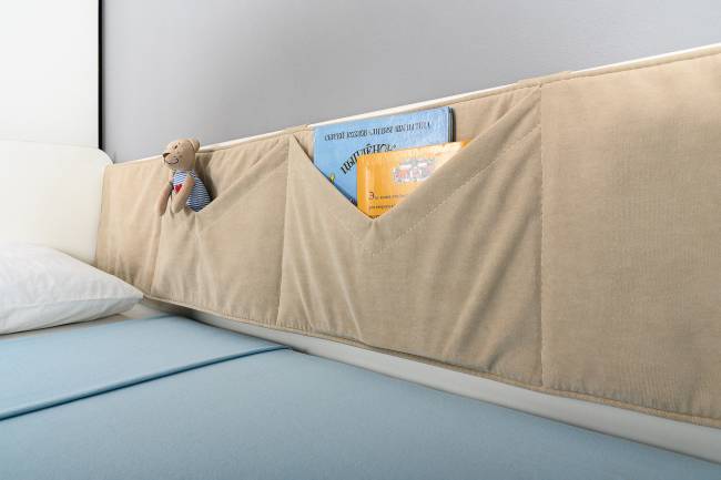 Детская кровать с ящиками и комод Эйп цвет белый/дуб белый