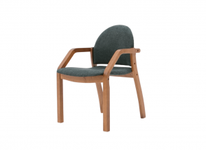 Стул-кресло Джуно 2.0 орех/зелёный