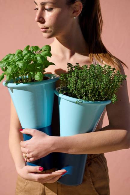 Ваза для цветов Mimosa аквамарин, нефтяной синий Ø195х310 мм Ваза для цветов Mimosa аквамарин, нефтяной синий Ø195х310 мм