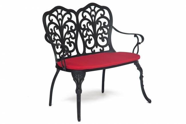 Скамья Secret De Maison Symphonie сплав металла/алюминий, 95х56х92см, черный черный сплав металла/алюминий Скамья Secret De Maison Symphonie сплав металла/алюминий, 95х56х92см, черный черный сплав металла/алюминий