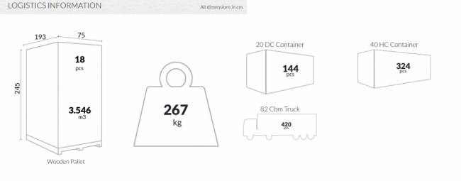 Шезлонг пластиковый GS 1009 (Fiji) бежевый 1870x730x340 мм