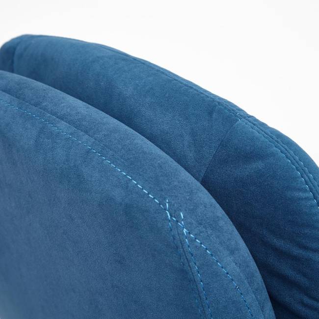 Кресло SOFTY LUX  флок , синий, 32 синий флок