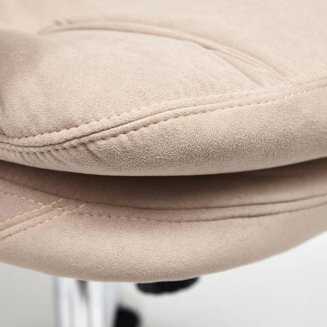 Кресло SOFTY LUX  флок , бежевый, 7 бежевый флок