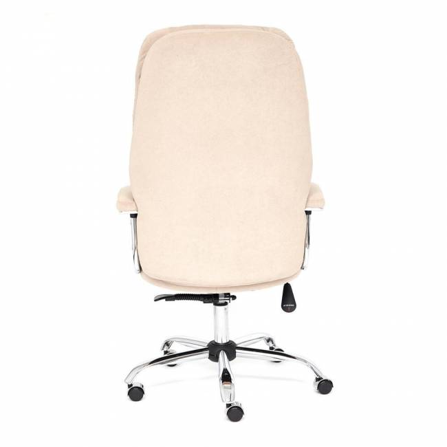 Кресло SOFTY LUX  флок , бежевый, 7 бежевый флок