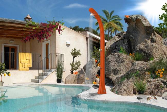 Душ солнечный Happy One F 120 зеленый 165х225х2100 мм Душ солнечный Happy One F 120 зеленый 165х225х2100 мм