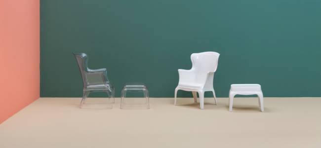 Стол-пуф прозрачный пластиковый Pasha прозрачный 600х510х410 мм Стол-пуф прозрачный пластиковый Pasha прозрачный 600х510х410 мм